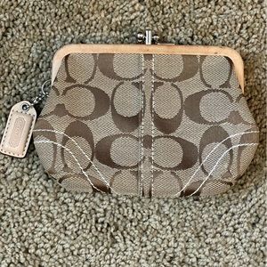Coach coin purse